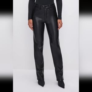 Good American - Good Icon Faux Leather Pants